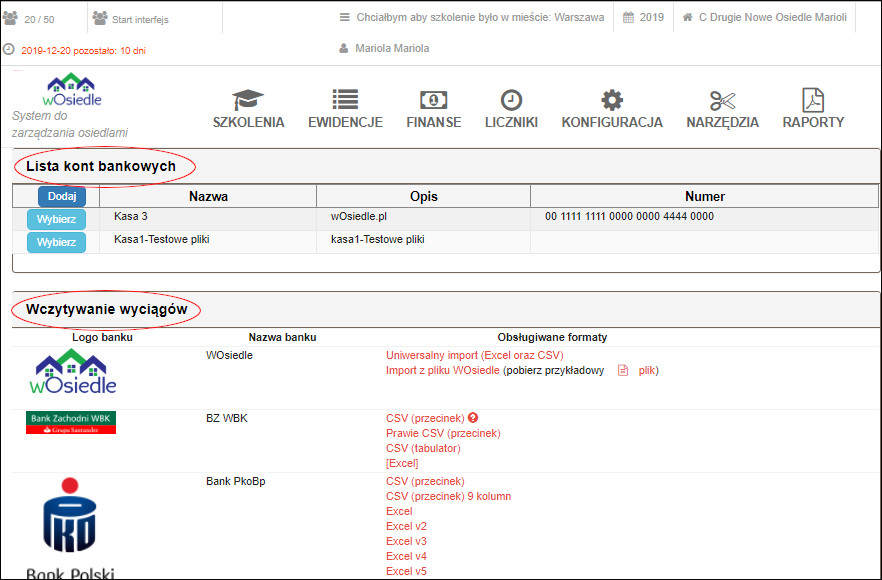 lista banków